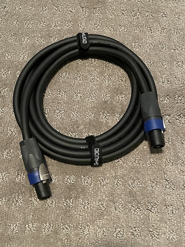 GLS Audio GLS Audio 12 Feet Speaker Cable 12AWG Patch Cords Reverb