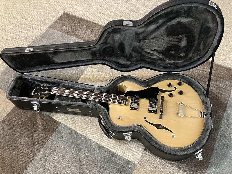 Eastman AR372CE BD Hollowbody Archtop Guitar 2021 Blonde Reverb