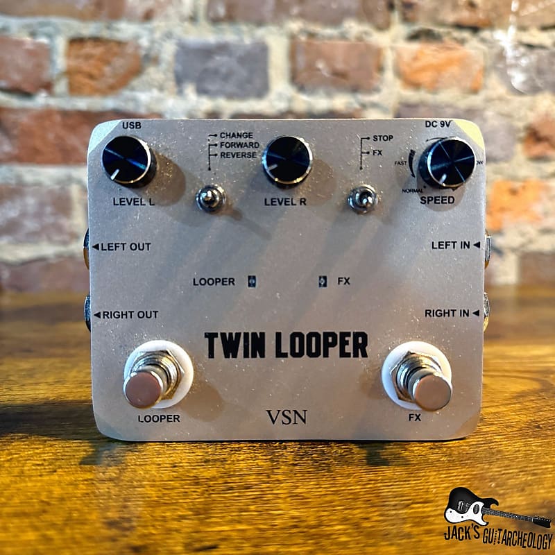 Vsn Twin Looper Pedal Used S Gold Reverb