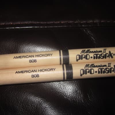 Pro Mark Millennium II 808 American Hickory Drumsticks One Reverb