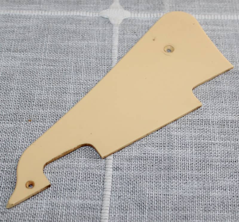 Vintage Cream Pickguard For 1970 S Les Paul Deluxe Reverb