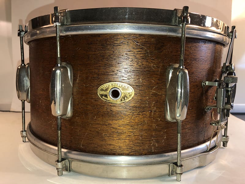 Slingerland Radio King 1950s Wood Snare Drum Reverb