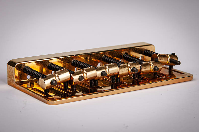 Yamaha 6 String Bass Bridge From A TRB 6II Bass Gold Reverb