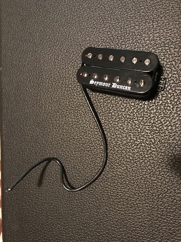 Seymour Duncan Black Winter Trembucker Bridge Black Cover Reverb