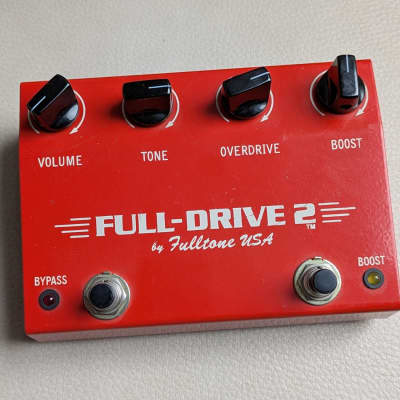 Fulltone Full Drive Rare Red Reverb