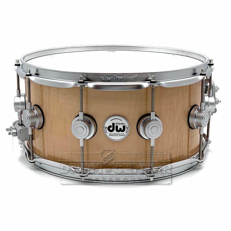 DW Collectors VLT 333 Maple Snare Drum 14x6 5 Exotic Curly Reverb