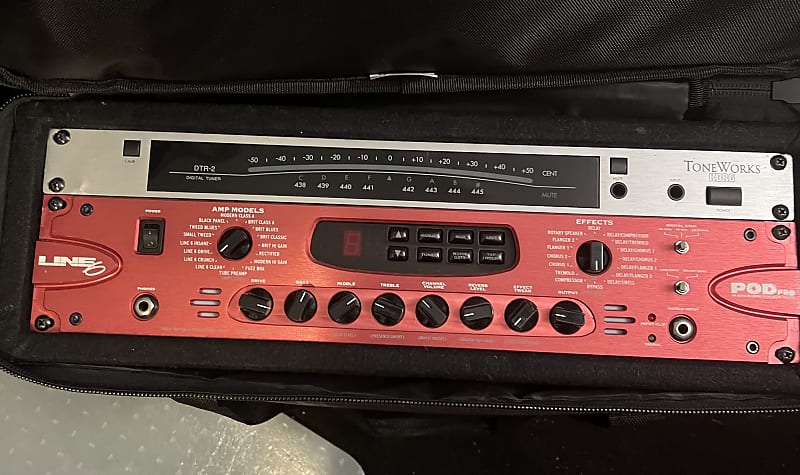 Line Pod Pro Rackmount Multi Effect And With Foot Reverb