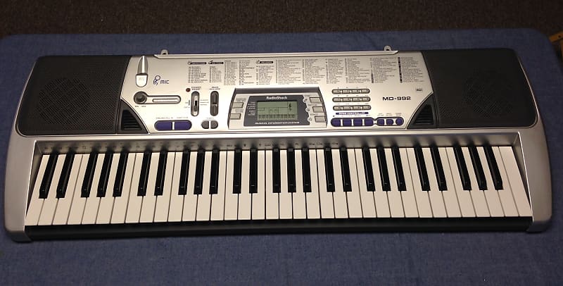 Radio Shack MD 992 MIDI Keyboard Reverb