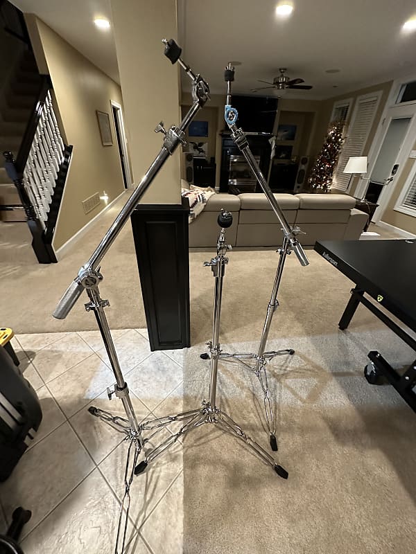 Rogers Drum Company R 380 Chrome Cymbal Stands Reverb