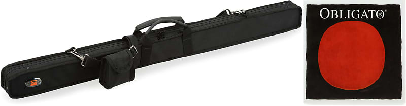 Protec A227 Violin Viola Cello Bow Case Bundle With Pirastro Reverb