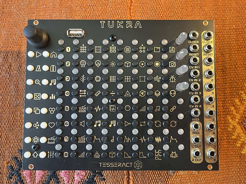 Tesseract Modular TUKRA Sequencer DIY 2023 Reverb