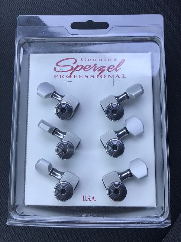 Sperzel Trim Lok Locking Tuners Brushed Nickel Trim Lok Made Reverb