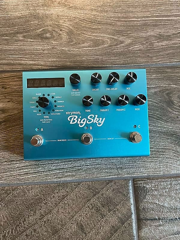 Strymon Big Sky Reverb 2013 Present Blue Reverb UK