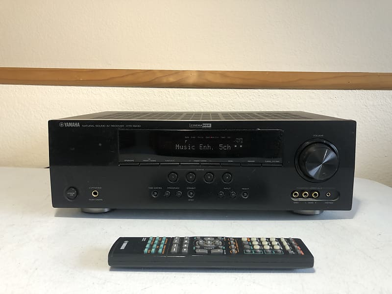 Yamaha Htr Receiver Channel Natural Sound Hifi Reverb