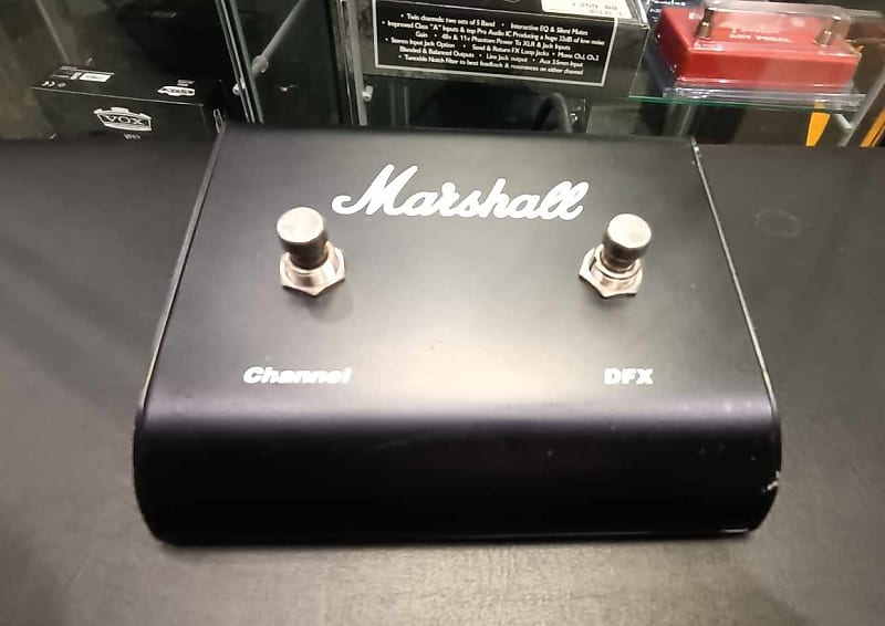 Marshall PEDL 90004 Footswitch For MG Amps Channel DFX Black Reverb