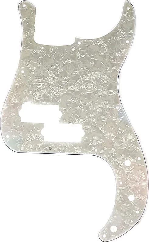 PG 0750 Pickguard For Precision BassWhite Pearloid 4 Ply Reverb