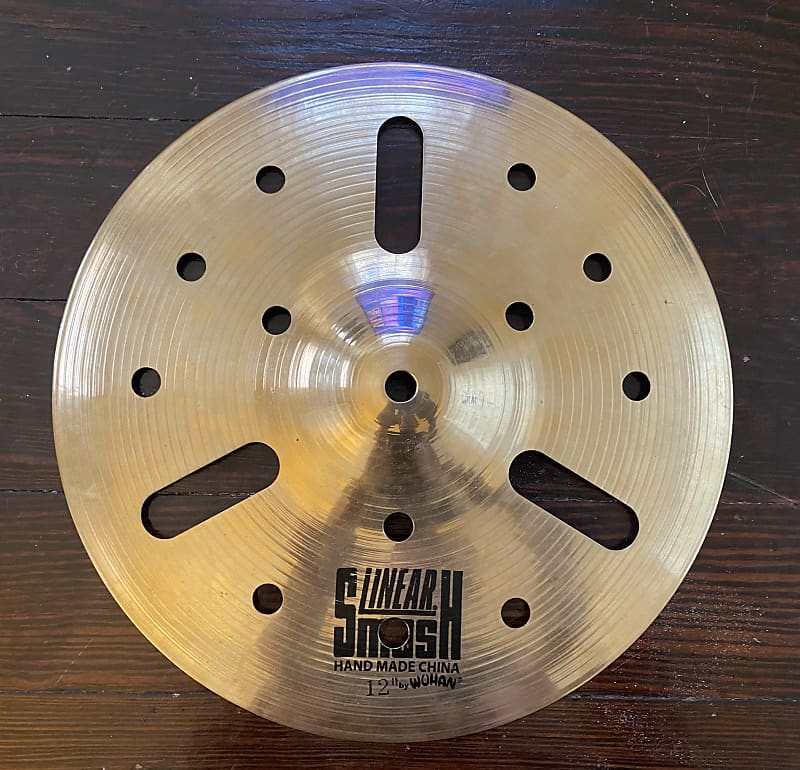 Wuhan Wuhan 12 Linear Smash Splash Cymbal Brilliant Reverb