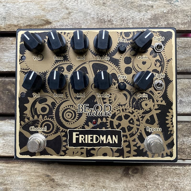 Friedman Be Od Deluxe Overdrive Ltd Edition Clockworks Reverb