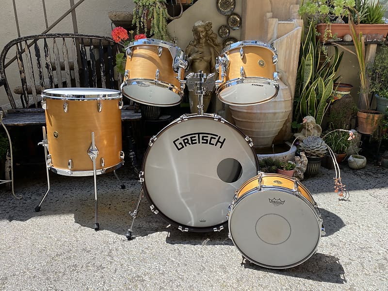 Gretsch Broadkaster Handcrafted In USA 5 Pc Drum Kit Reverb