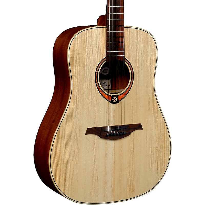 Lag Guitars Tramontane T D Dreadnought Acoustic Guitar Satin Reverb