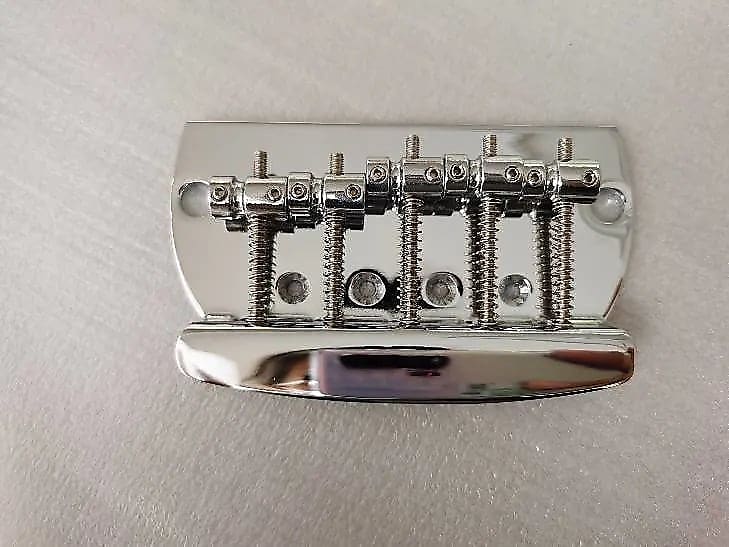 Chrome Mm Bass Style Fixed Hardtail Bridge String Reverb