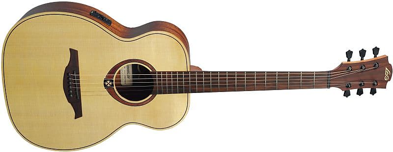 LAG Guitars Tramontane Travel Spruce Top Acoustic Guitar With Reverb