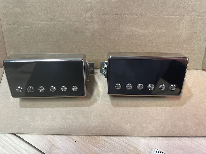 Gibson Burstbucker Pro Neck Bridge Set Nickel Reverb