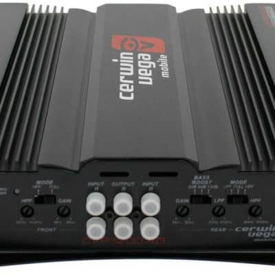 Cerwin Vega Cvp D Cvp Series Channel Class D Ohm Reverb