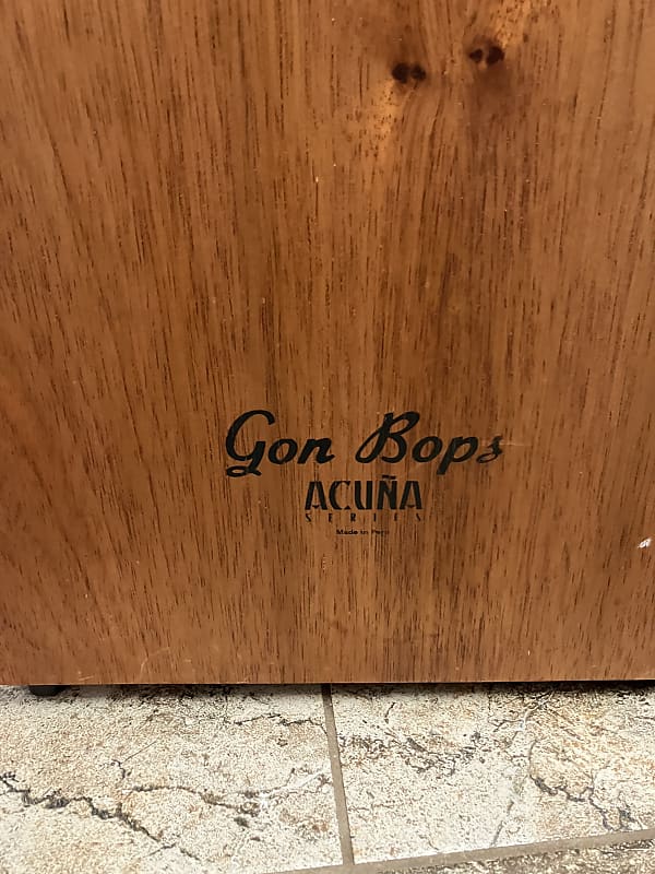 Gon Bops Aacjse Special Edition Alex Acuna Signature Cajon Reverb