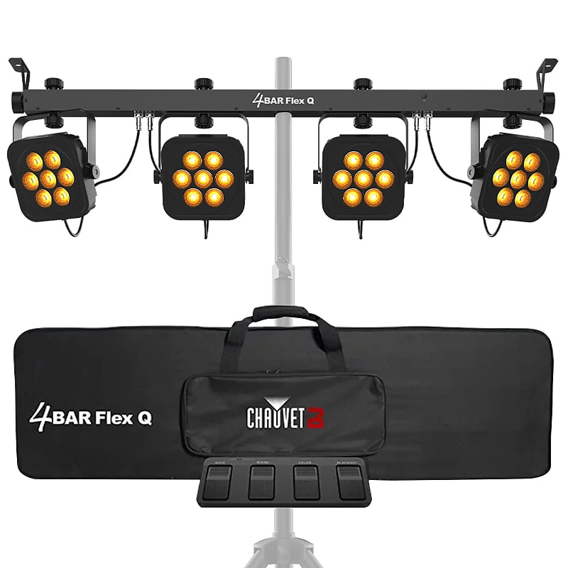 Chauvet Dj Bar Flex Q Ils Lighting System With Tripod Stand Reverb