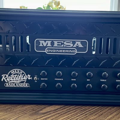 Mesa Boogie Rectifier Badlander Rackmount Head Black Reverb