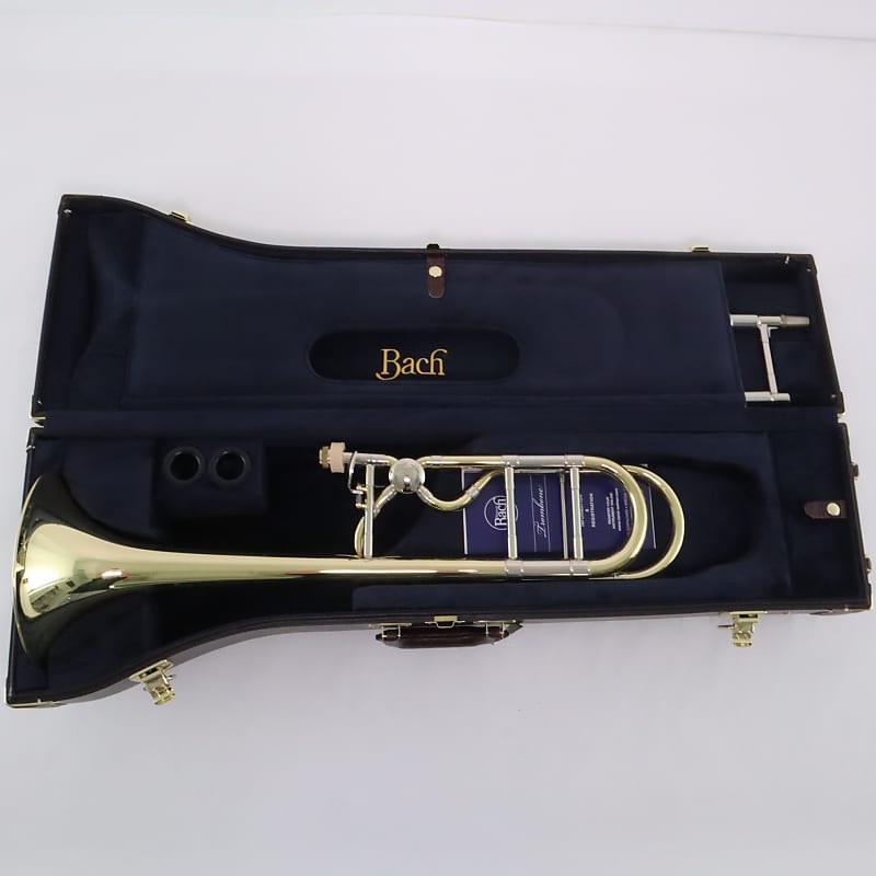 Bach Model Bof Stradivarius Professional Tenor Trombone Sn Reverb