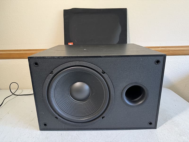 JBL PSW 1000 Subwoofer Powered Sub Home Theater Black Reverb