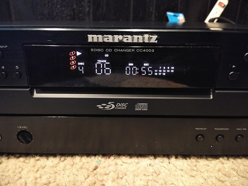 Marantz CC4003 5 Disk CD Changer Reverb