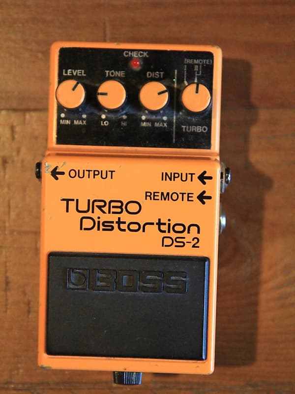 Boss Ds Turbo Distortion Silver Label Reverb