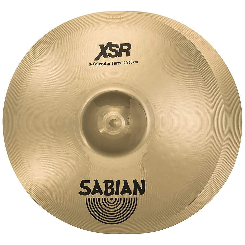 Sabian Xsr X Celerator Hi Hat Cymbals Pair Reverb Canada