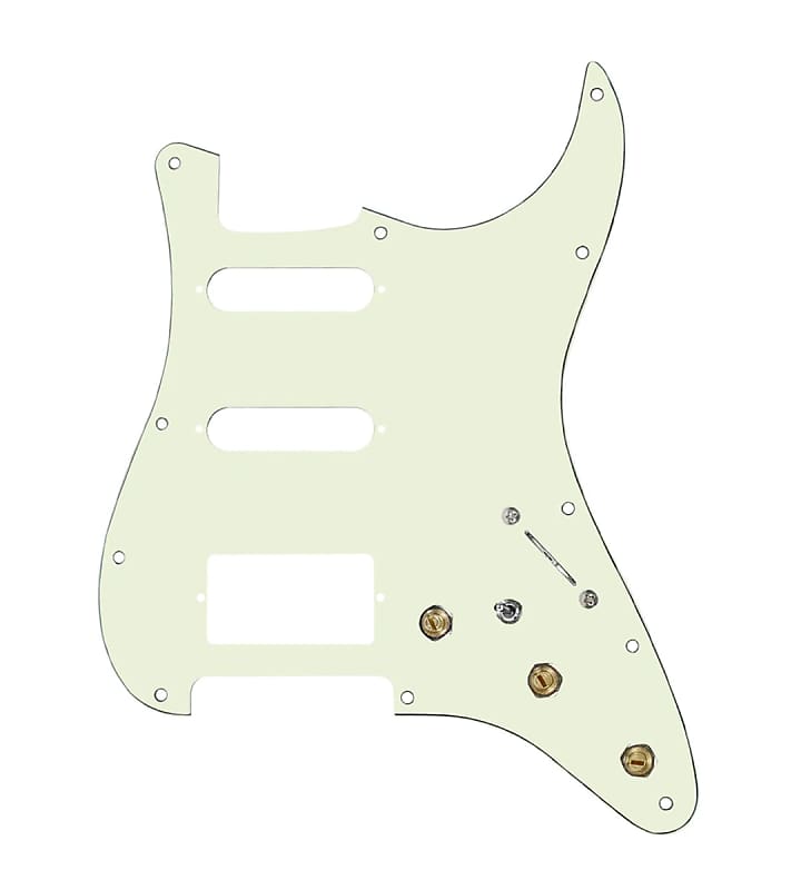 920D Custom HSS Pre Wired Pickguard For Strat With A Mint Reverb