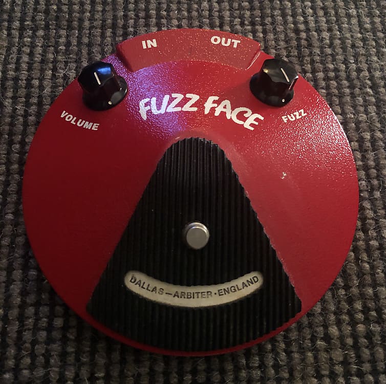 Analogman Sun Face Red Dot Nkt Dunlop Fuzz Face Jhf W Reverb