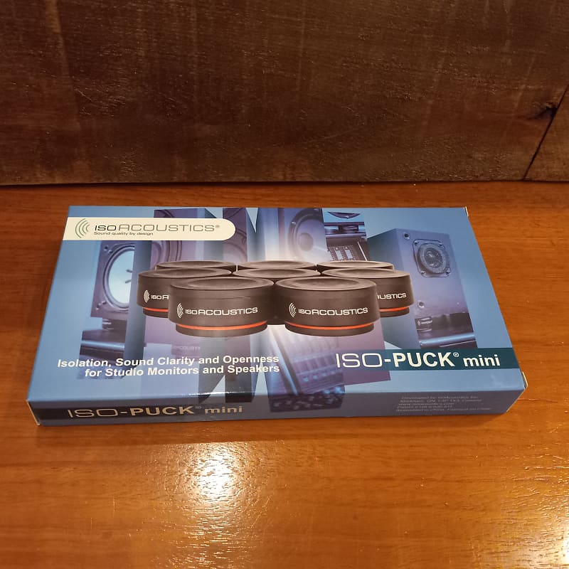 IsoAcoustics Iso Puck Series Acoustic Isolators Mini QTY 8 In Reverb