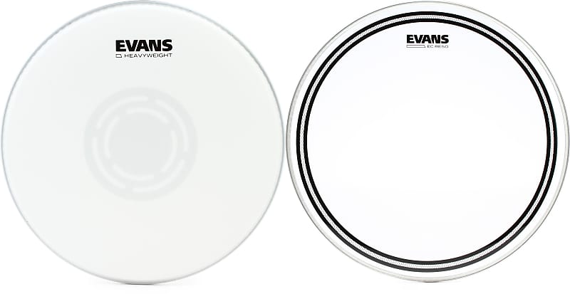 Evans Heavyweight Coated Snare Batter Inch Bundle With Reverb