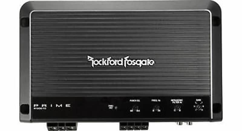 Rockford Fosgate Prime R1200 1D1200W RMS Prime Series Class D Reverb