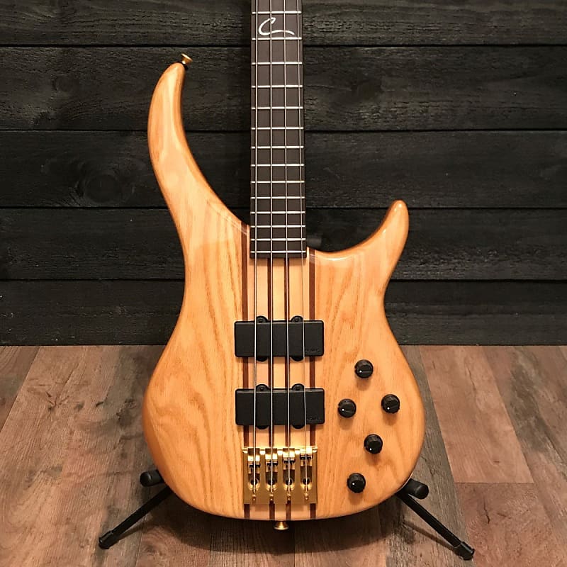 Peavey Cirrus 4 String Red Oak Electric Bass Guitar W Case Reverb