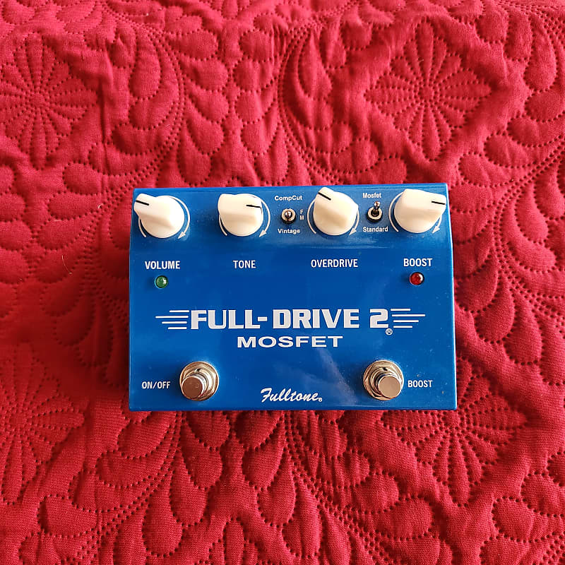 Fulltone Full Drive Mosfet S Blue Reverb