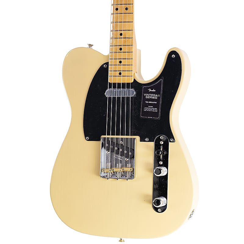 Fender Vintera Ii S Nocaster Blackguard Blonde Reverb