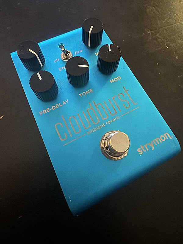 Strymon Cloudburst Ambient Reverb Present Blue Reverb