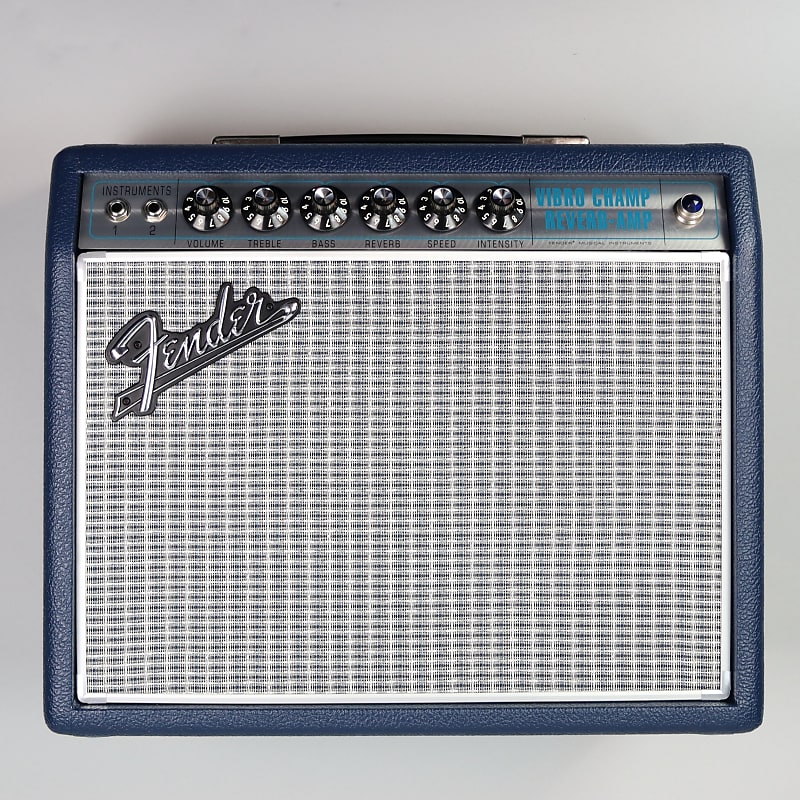 Fender Limited Edition 68 Custom Vibro Champ Reverb Navy Reverb