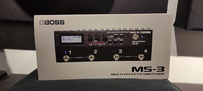 Boss MS 3 Multi Effects Switcher Reverb