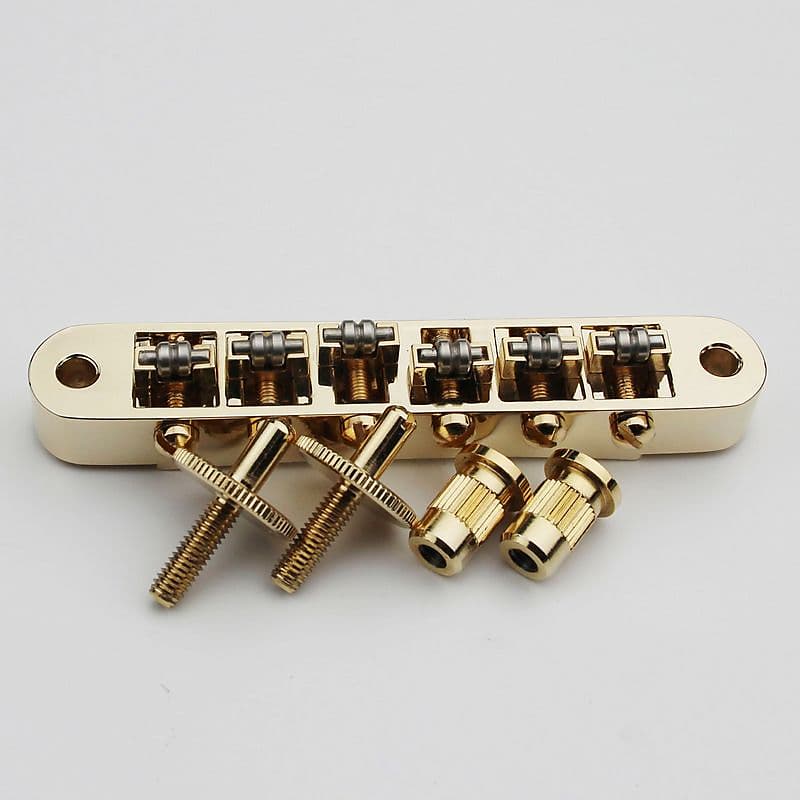 Tune O Matic M4 Bridge W Roller Saddles For Gibson Les Paul Reverb