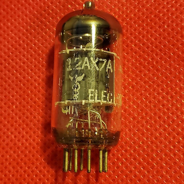 Amperex 12ax7 1966 Bugle Boy Medical Reverb