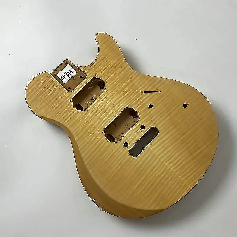 Solid Alder Wood Guitar Body With Tiger Maple Top Reverb